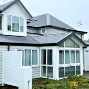 off white exterior house paintwork-Painter Girl & Co-Tauranga